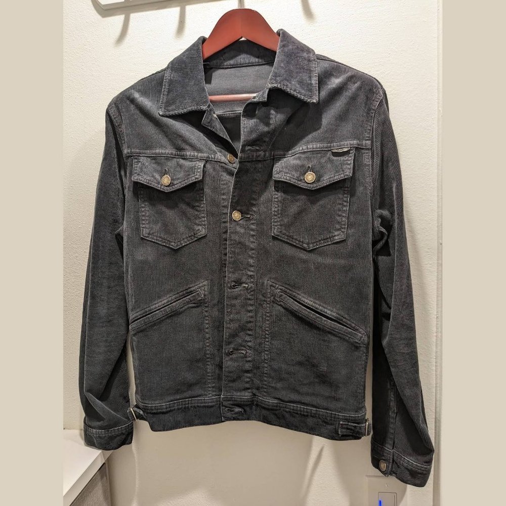 Tom Ford Dark Blue Corduroy Jacket